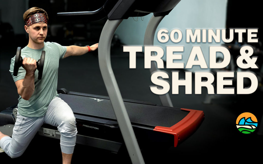 60 Minute Treadmill/HIIT Workout With Dumbbells