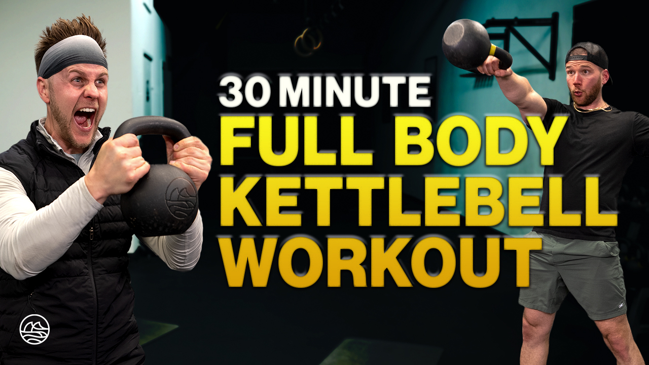 Body Casual 30 Minute Full Body KettleBell Workout YouTube Thumbnail