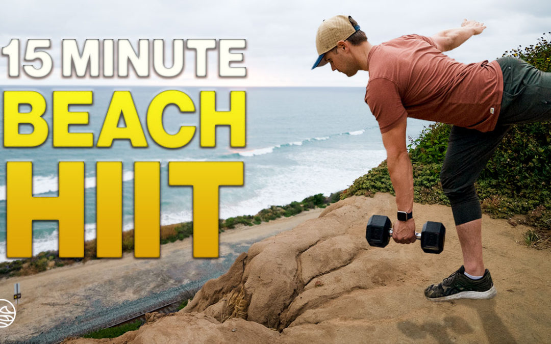 15 Minute Beach HIIT Workout